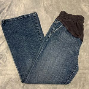 gap maternity flare jeans